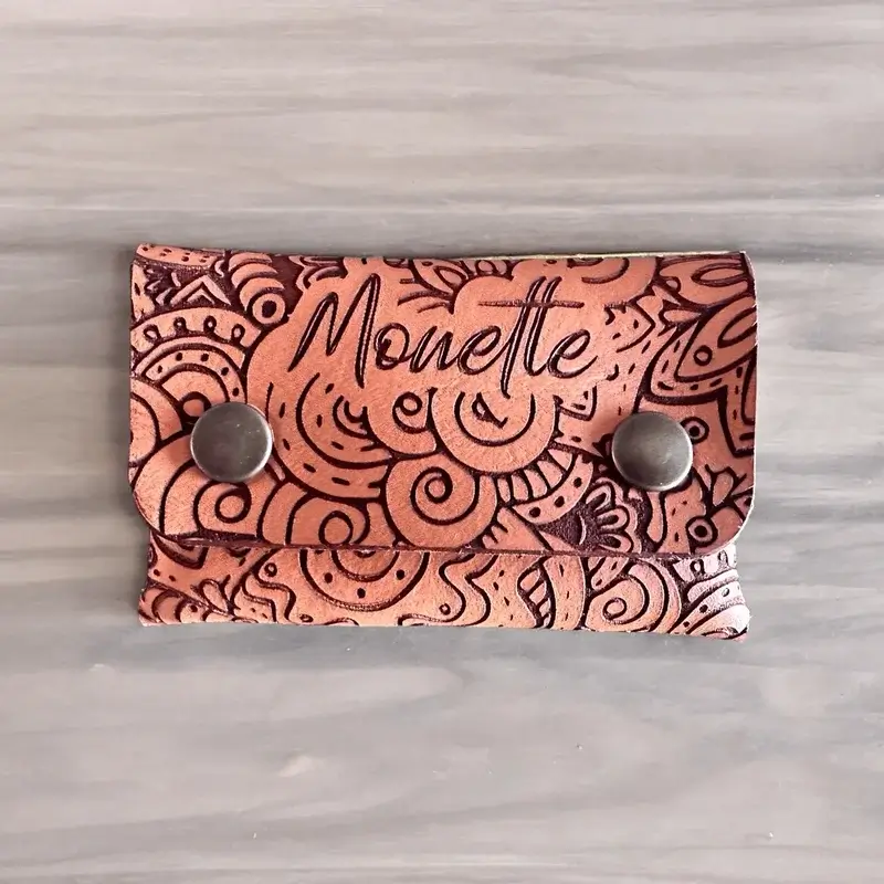 Porte-cartes sans couture personnalisé pour la fête des mères